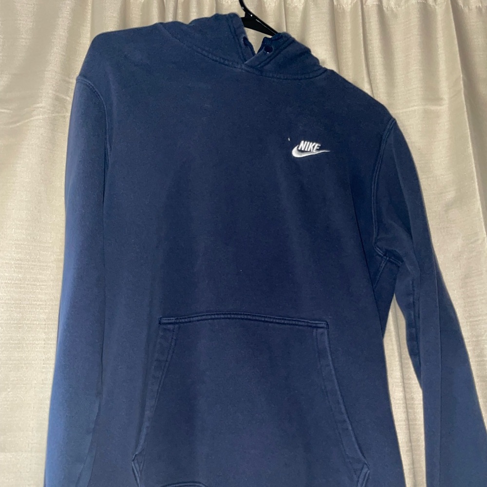 Vintage Navy blue nike hoodie
